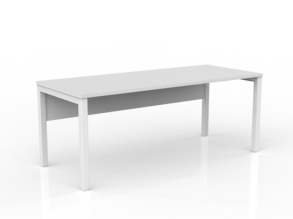Axis Straight Desk - with modesty panel